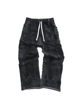 Plus Size Men's Daily Casual Versatile Printed Camouflage Sweatshirt Pants